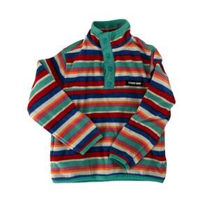 Lands End stripe Fleece size 2
